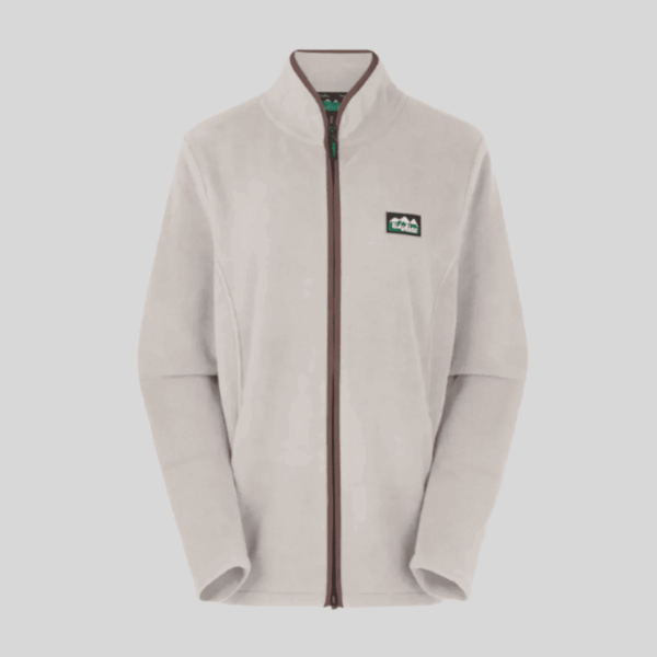 Ridgeline Womens Brenna Fleece Jacket Stone - Image 3