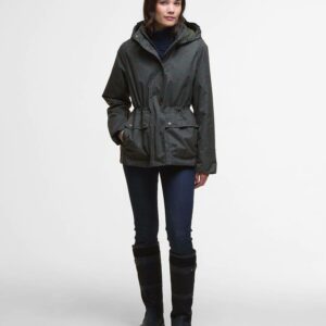 Alternative view of Barbour Dixon Waterproof Jacket Gardenia Tweed