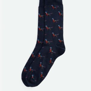 Barbour Mavin Sock Navy Pheasant