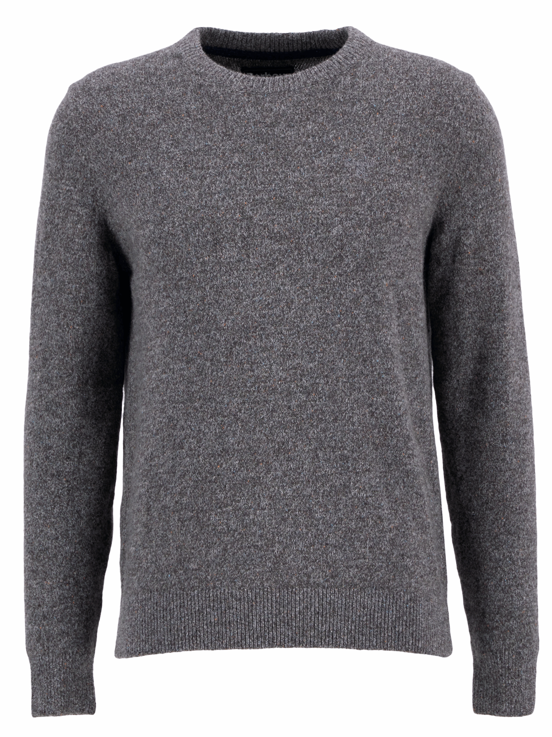 Barbour Essential Crew Jumper Fog - Image 2