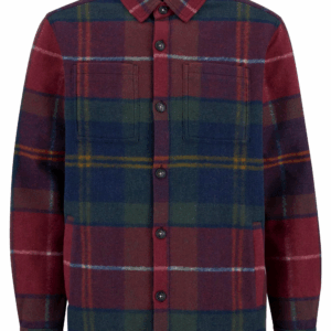 Alternative view of Barbour Chapter Check Overshirt Winterberry