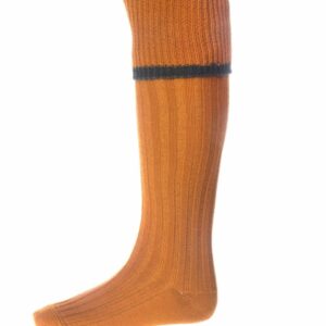 Estate Field Sock Ochre Spruce