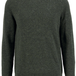 Alternative view of Barbour Tisbury Crew Jumper Dark Seaweed