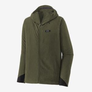 Patagonia Mens R1 Techface Fitz Roy Trout Hoody Basin Green