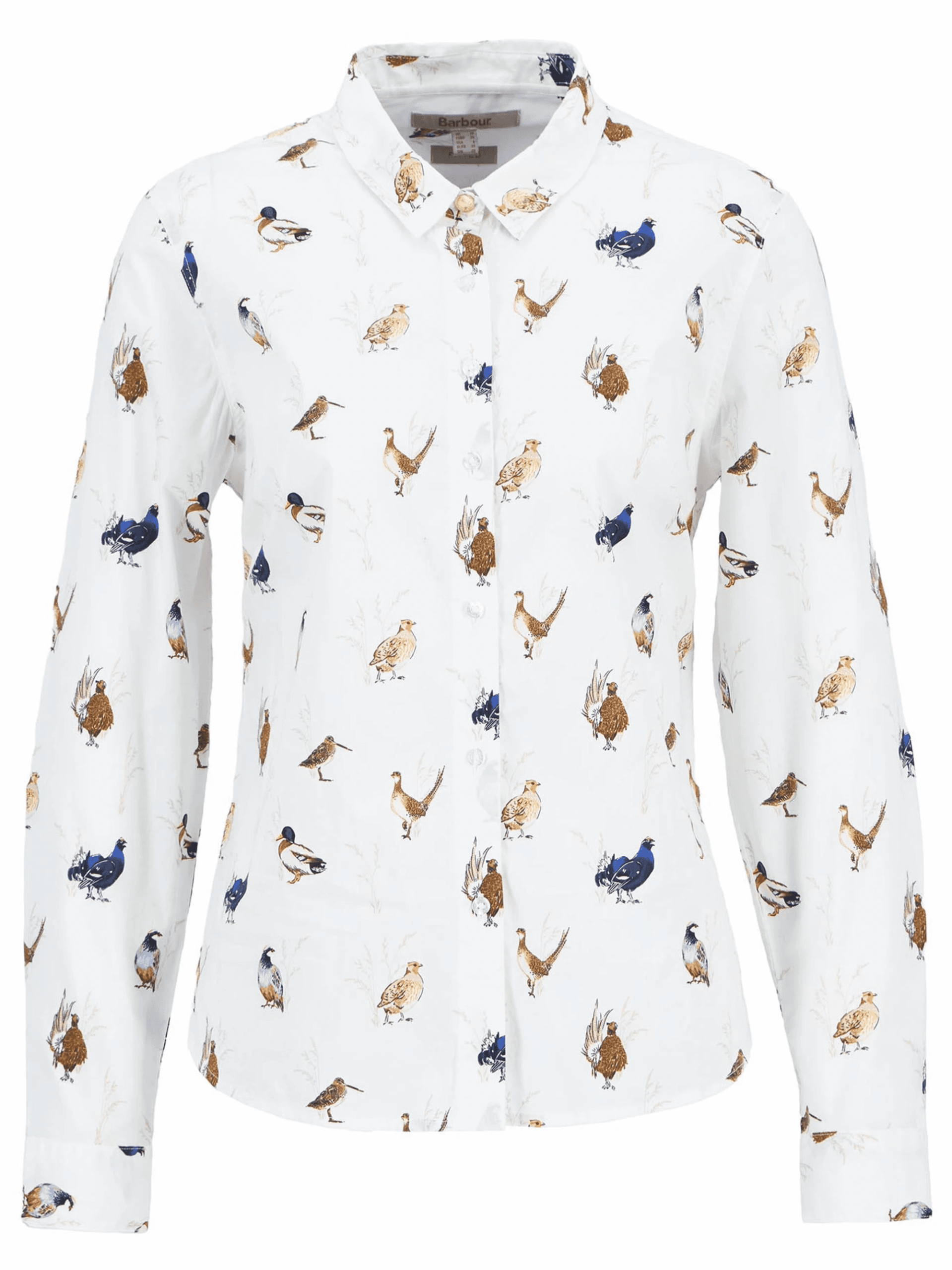Barbour Brambles Shirt Bird Print - Image 7