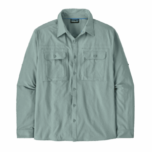 Patagonia Mens Self Guided Sun Shirt Blue Sage