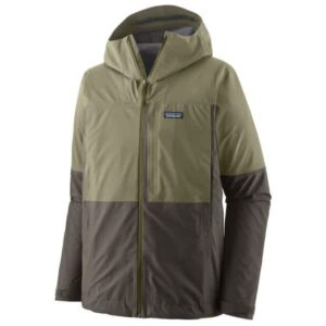 Patagonia Mens Boulder Fork Jacket Forge Grey River Rock Green