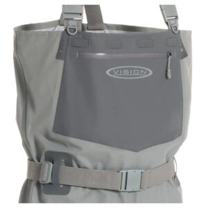 Alternative view of New Vision Koski Chest Wader Grey