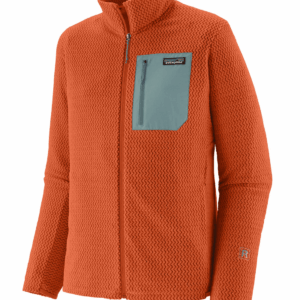 Patagonia Mens R1 Air Jkt Coal Orange