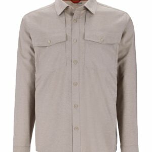 Simms No See UM Bugstopper Shirt Dolomite Heather