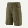 Patagonia M's Quandary Basin Green 10" inseam Hiking Shorts