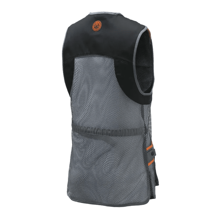 Beretta Full Mesh Vest Black & Grey - Image 2