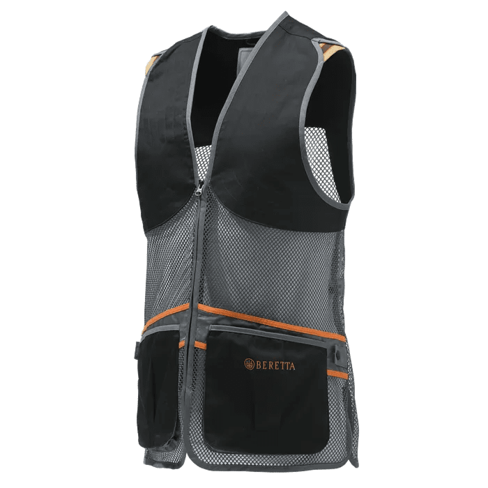 Beretta Full Mesh Vest Black & Grey