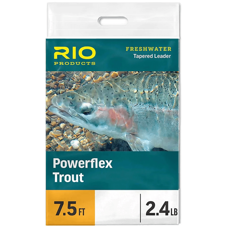 Rio Powerflex Trout Tapered Leader 7'5"