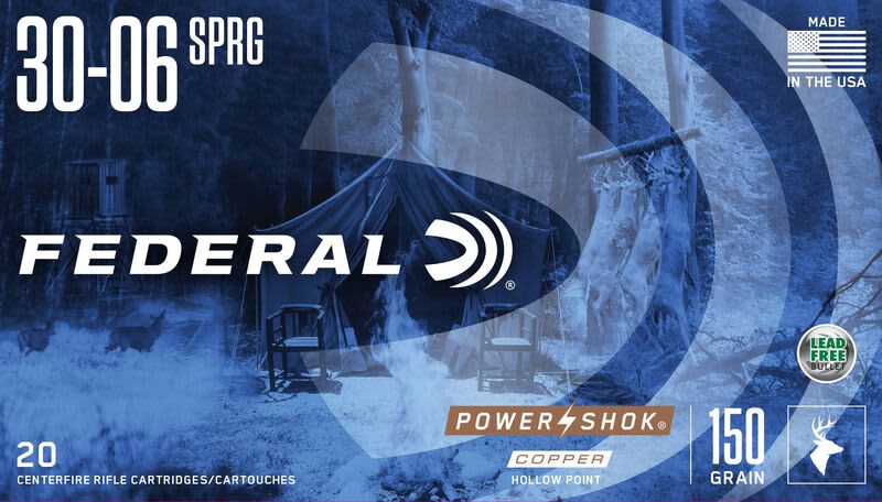 Federal 30-06 150g Classic Copper