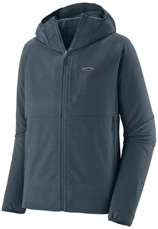 Patagonia M's R1 Techface Fitz Roy Trout Hoody