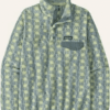 Patagonia W's L/W Synchilla Snap-T Fleece in Sun Quilt Blue Sage