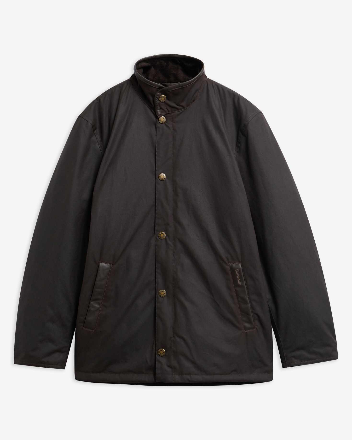 Barbour Crayton Wax Jacket Rustic - Image 4
