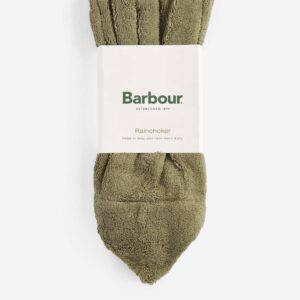 Alternative view of Barbour Rain Choker Olive
