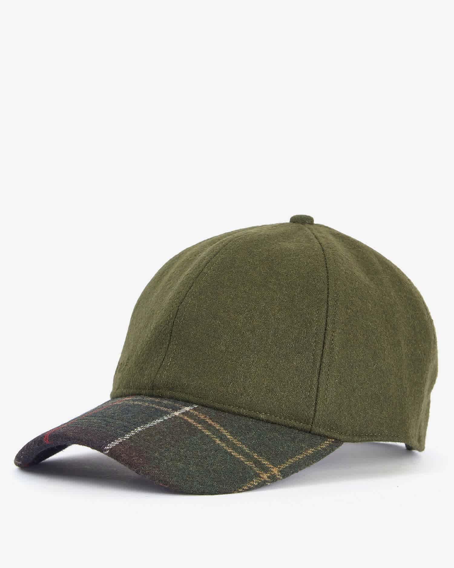 Barbour Roker Cap Olive Tartan