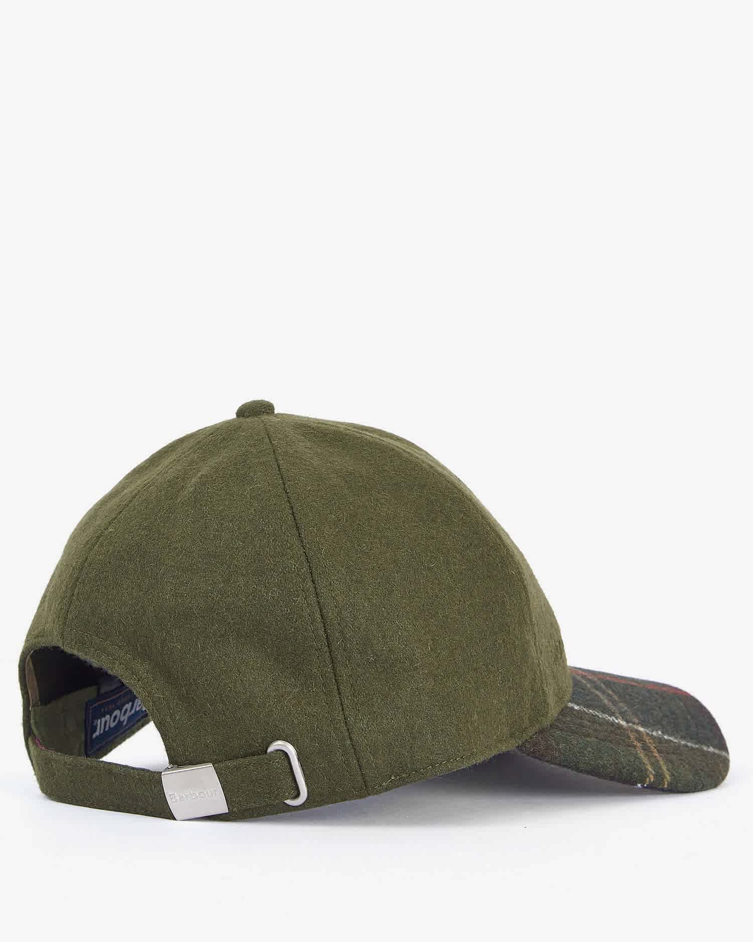 Barbour Roker Cap Olive Tartan - Image 3