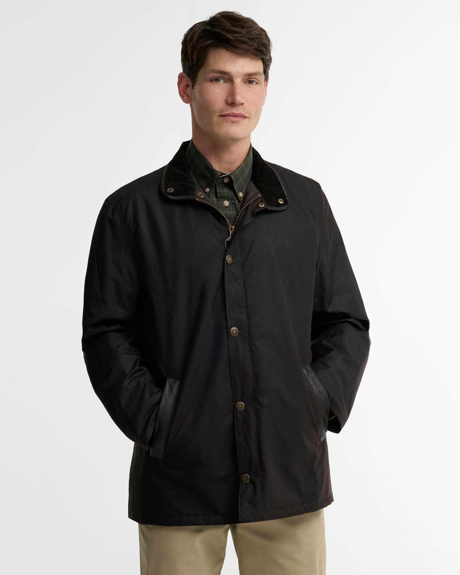 Barbour Crayton Wax Jacket Rustic