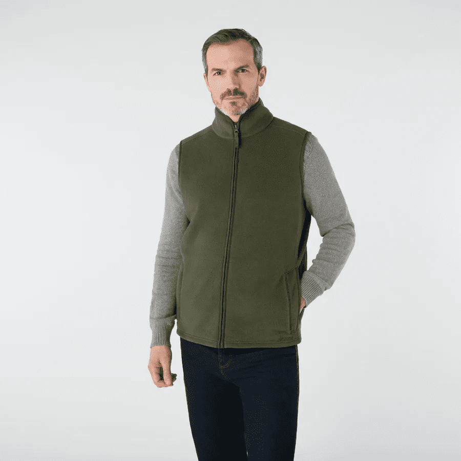 Musto Mens Fenland 200 Polartec Vest Deep Green - Image 3