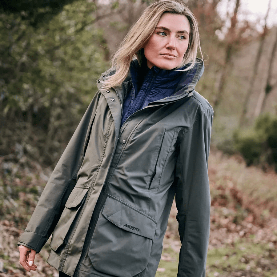 Musto Womens Fenland Jacket 3.0 Deep Green - Image 4