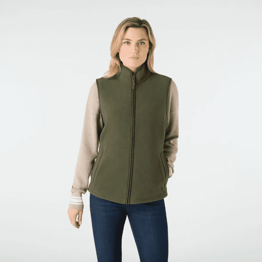 Musto Womens Fenland 200 Polartec Vest Deep Green