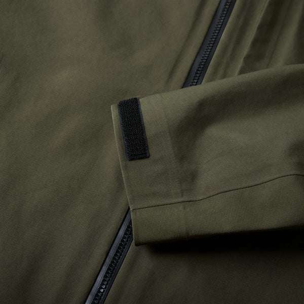Hook'e Frontier Hardshell Men's Jacket in Dark Olive - Image 4