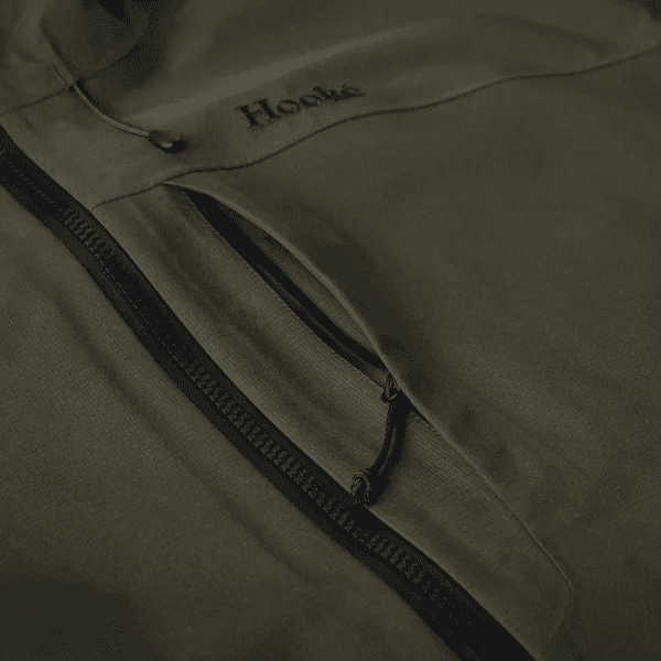 Hook'e Frontier Hardshell Men's Jacket in Dark Olive - Image 3
