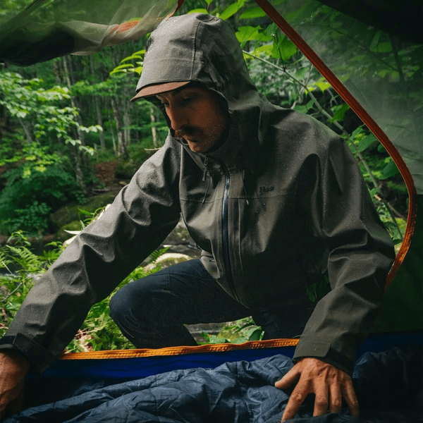Hook'e Frontier Hardshell Men's Jacket in Dark Olive