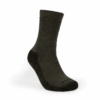 Hook'e Merino Wool Hiking Socks in Burnt Olive and Black