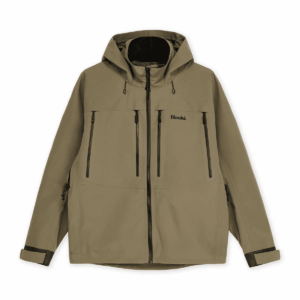Alternative view of Hook'e Hardshell Men's Wading Jacket in Elm