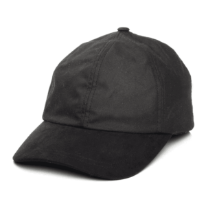 Failsworth Wax Baseball Cap Black & Alcantara