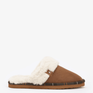 Barbour Claudia Mule Slipper Camel