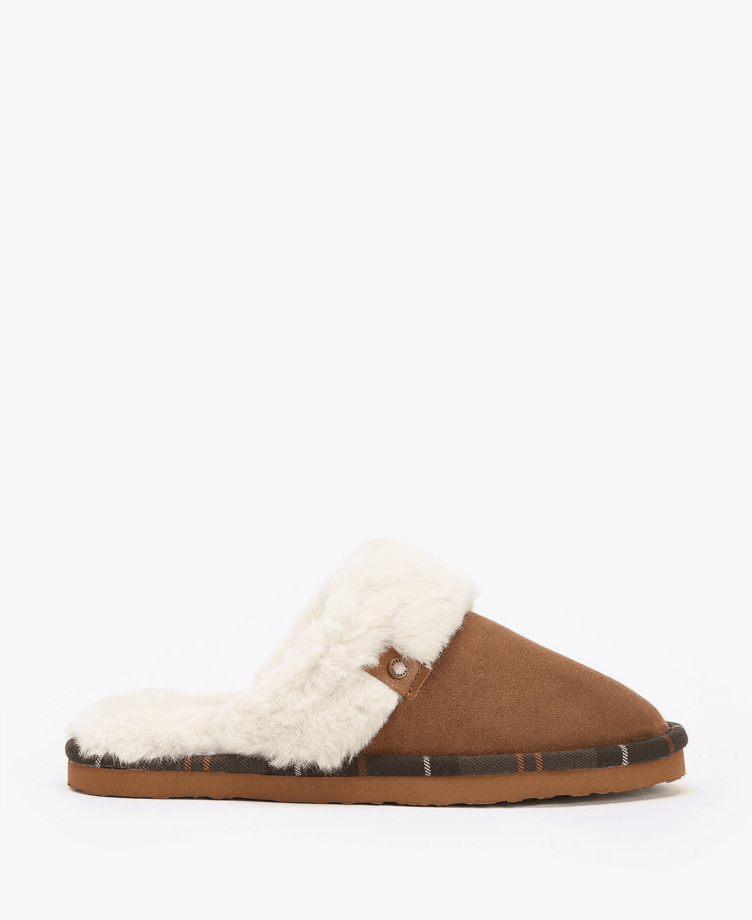 Barbour Claudia Mule Slipper Camel