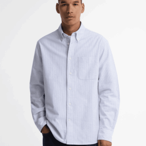 Barbour Striped Authentic Fit Shirt Blue
