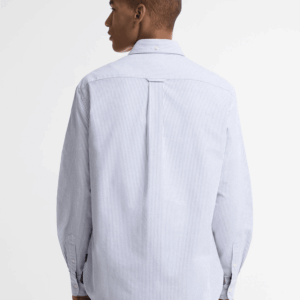 Alternative view of Barbour Striped Authentic Fit Shirt Blue