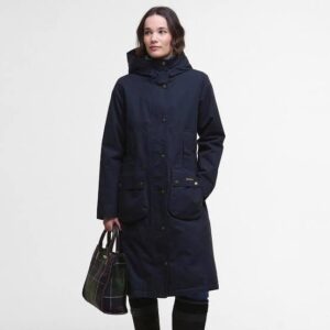 Barbour Bamburgh Waterproof Jacket Deep Navy