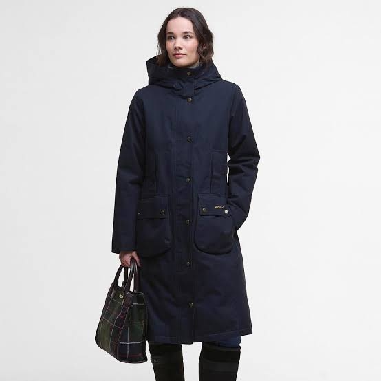 Barbour Bamburgh Waterproof Jacket Deep Navy