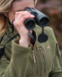 Harehill Varden Sporting 1/4 Zip Fleece in Cedar - Image 4