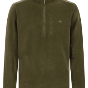 Harehill Varden Sporting 1/4 Zip Fleece in Cedar